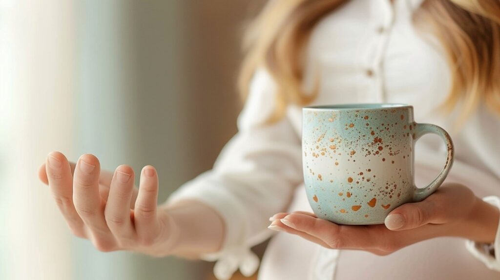 offrez un mug personnalisé pour l'arrivée d'un nouveau né