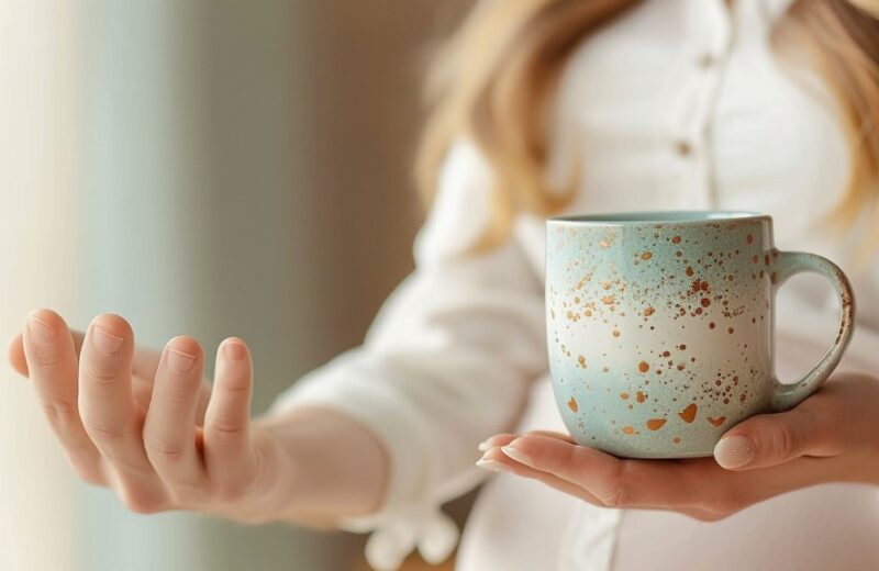 offrez un mug personnalisé pour l'arrivée d'un nouveau né